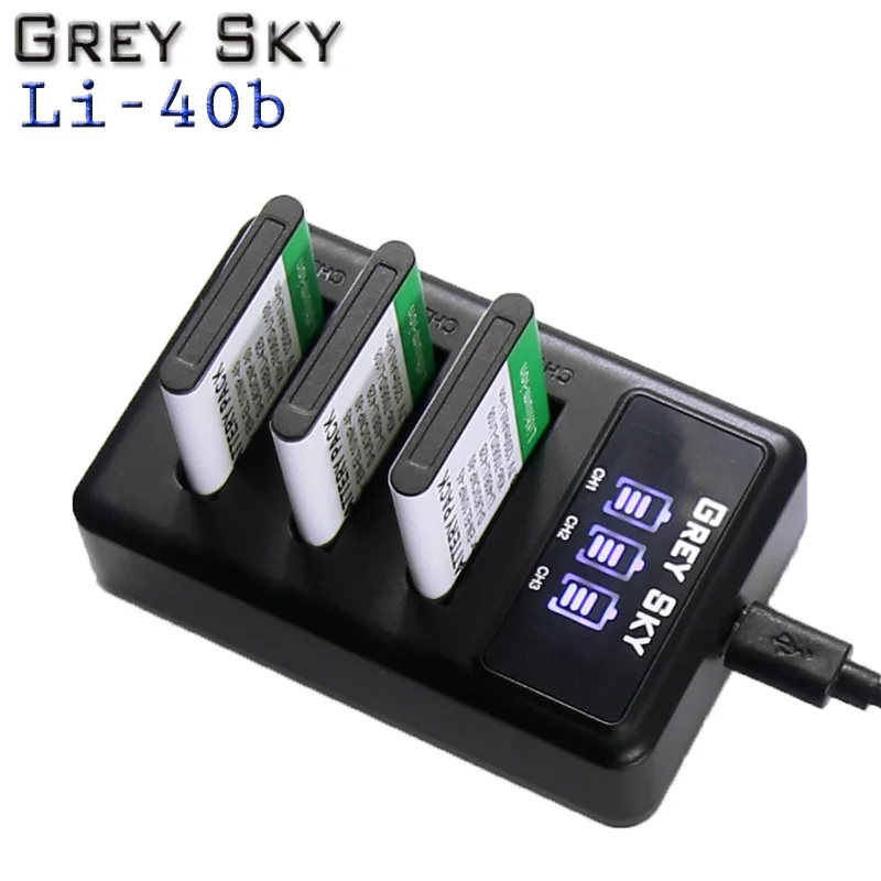6 x Li-40B LI-42B LI 40B 42B LI40B батареи+ ЖК USB зарядное устройство для FUJIFILM NP-45 NP 45 NP45 NP 45A 45B 45S для Nikon EN-EL10