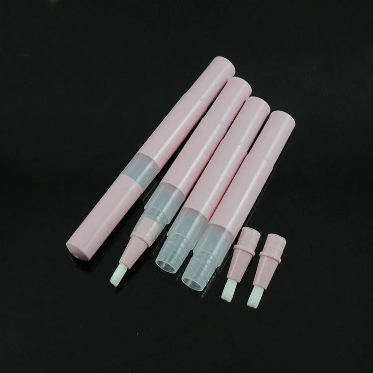 Розовая пластиковая Косметическая ручка 3 мл для блеск-бальзам губ Тушь ресниц