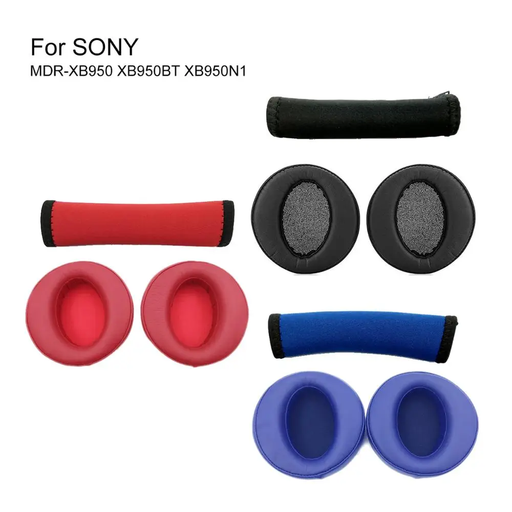 Мягкие губчатые амбушюры для SONY MDR-XB950 XB950BT XB950N1 Сменные амбушюры для наушников с эффектом памяти