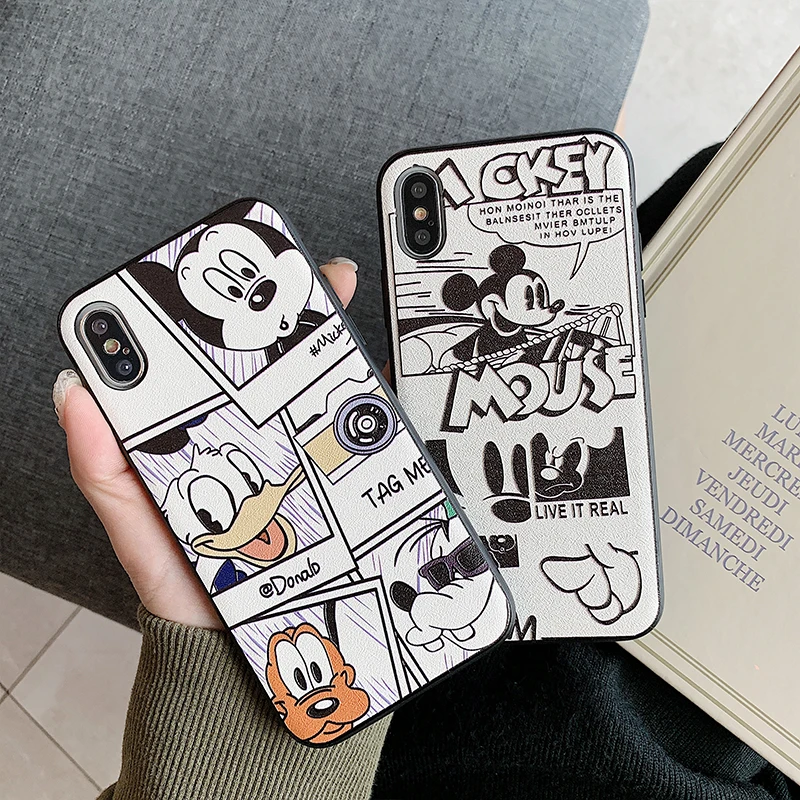 Cartoon Winnie The Pooh Phone Case for IPhone X XR XS Max 8 7 6 6S Plus Xsmax Cute Women Mouse Soft Silicone Back Cover |
