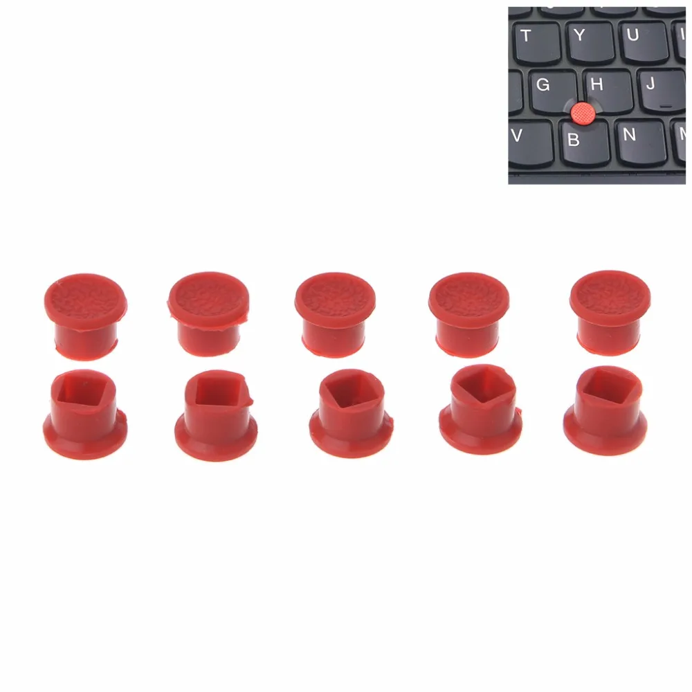 10 шт. красных колпачков для ноутбука Lenovo IBM Thinkpad Mouse TrackPoint Cap # c26|Клавиатуры| |