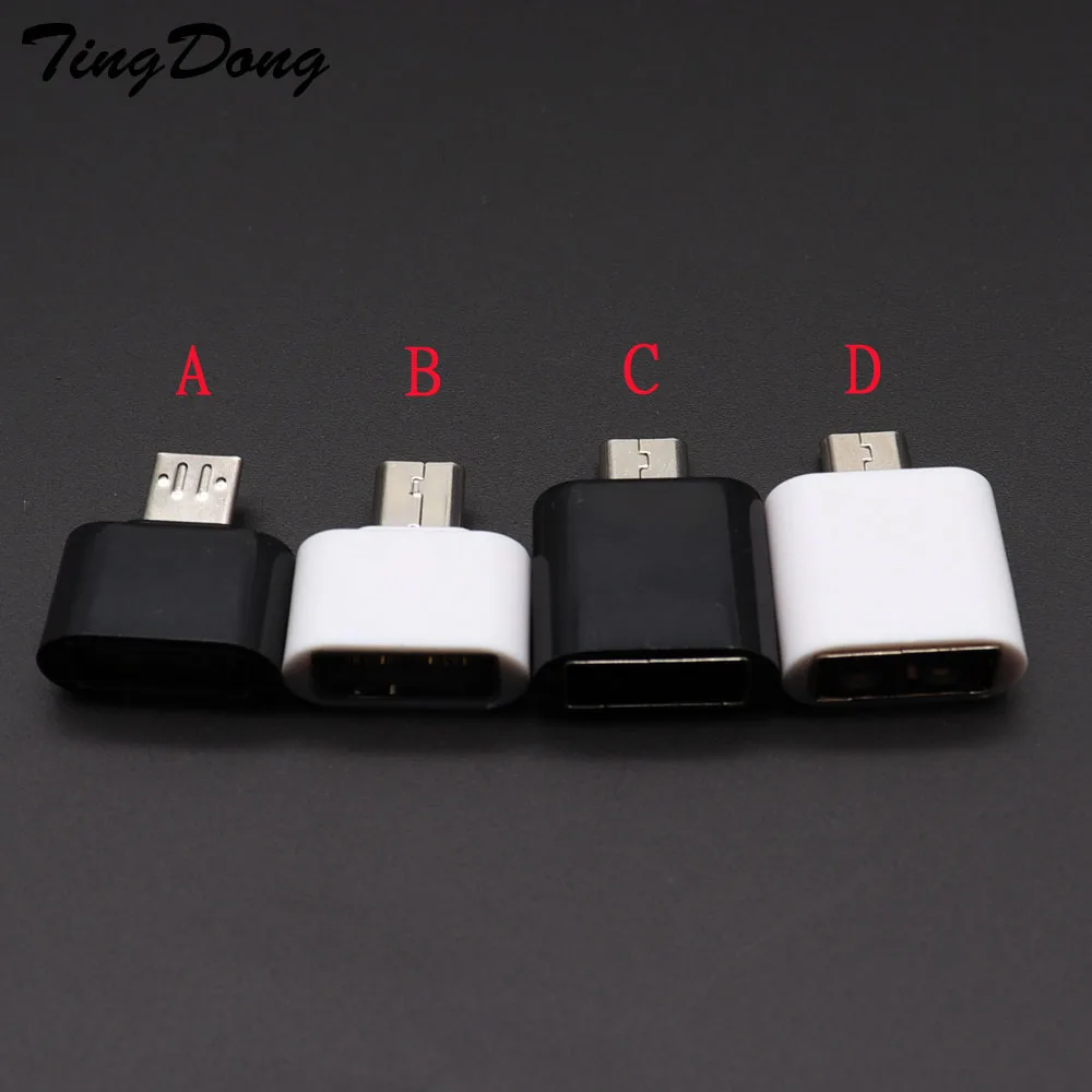 TingDong микро USB к OTG адаптер 2 0 конвертер для планшетного ПК флэш мыши