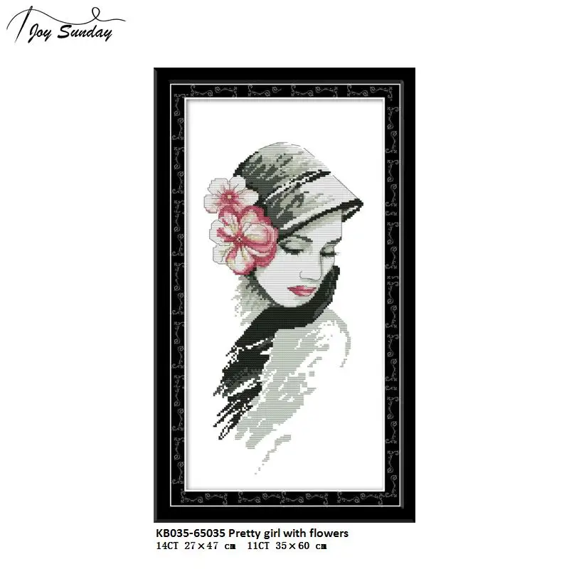 Набор для вышивки крестиком Joy Sunday из ткани Aida DMC иглы рукоделия | Дом и сад