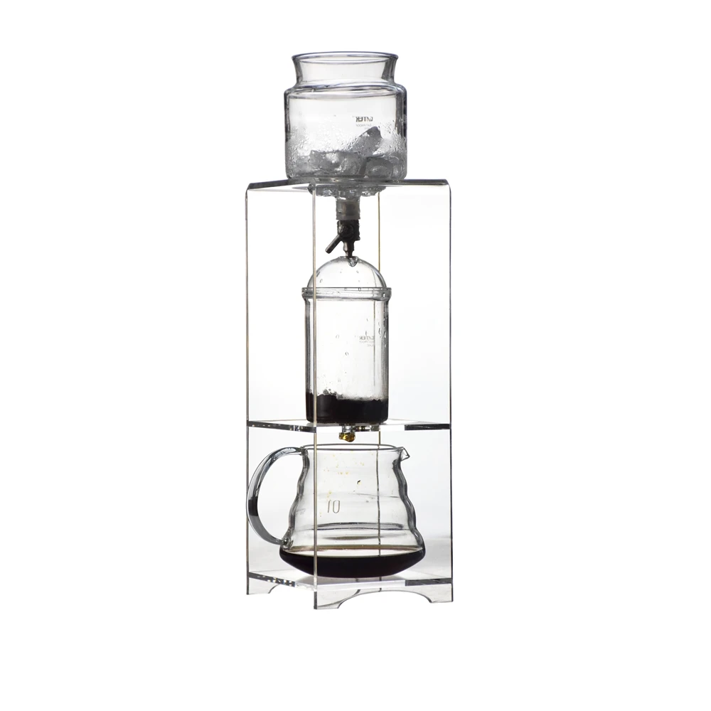 Эко кофе Новое поступление холодная кофеварка Голландская акриловая стойка