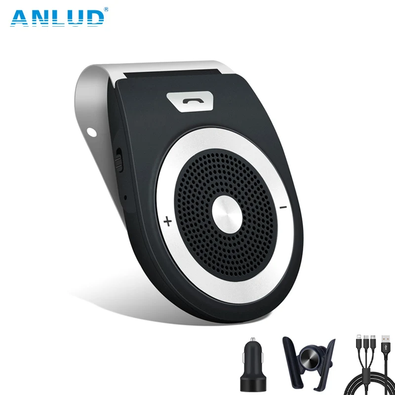 Автомобильный комплект ANLUD Bluetooth с солнцезащитным козырьком беспроводной стерео