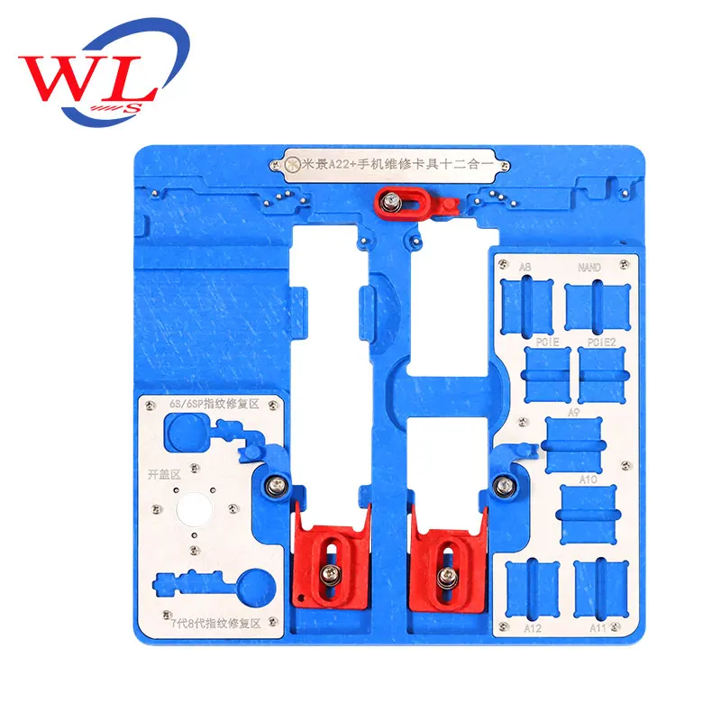 WL Универсальный держатель для печатной платы A22 iPhone 5C/5S/6G/6P/6S/6SP/SE/7G/7P/8G/8P/XR паяльная