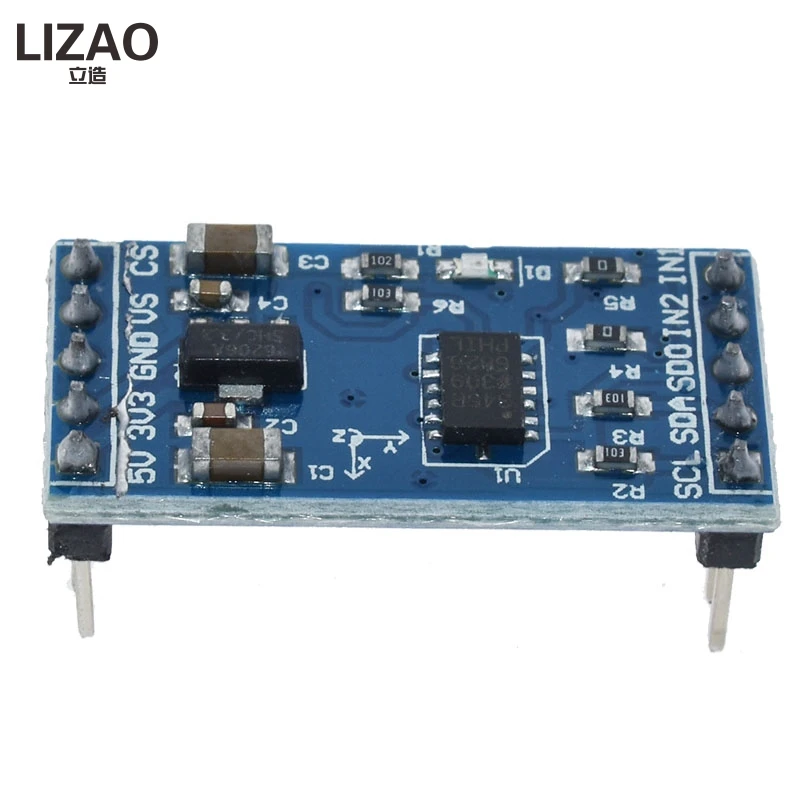 ADXL345 3-осевой IIC/SPI цифровой датчик гравитации модуль ускорения наклона для Arduino