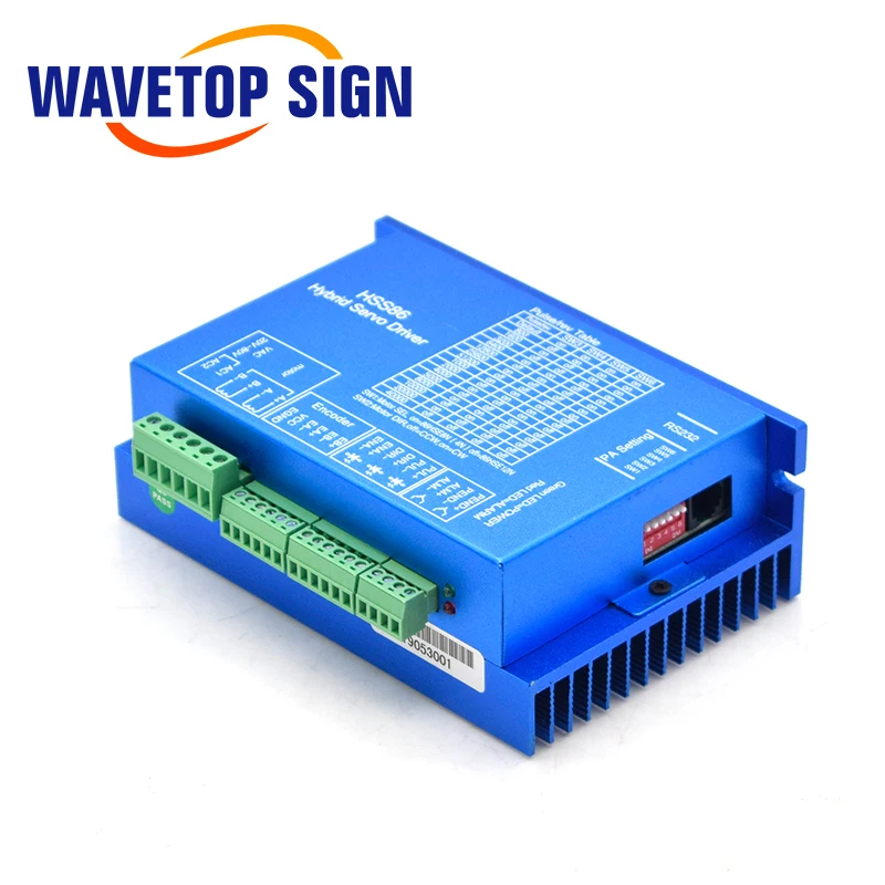 Драйвер шагового двигателя WaveTopSign NEMA 34 с замкнутым контуром HSS86 + мотор 86HSE8N BC38