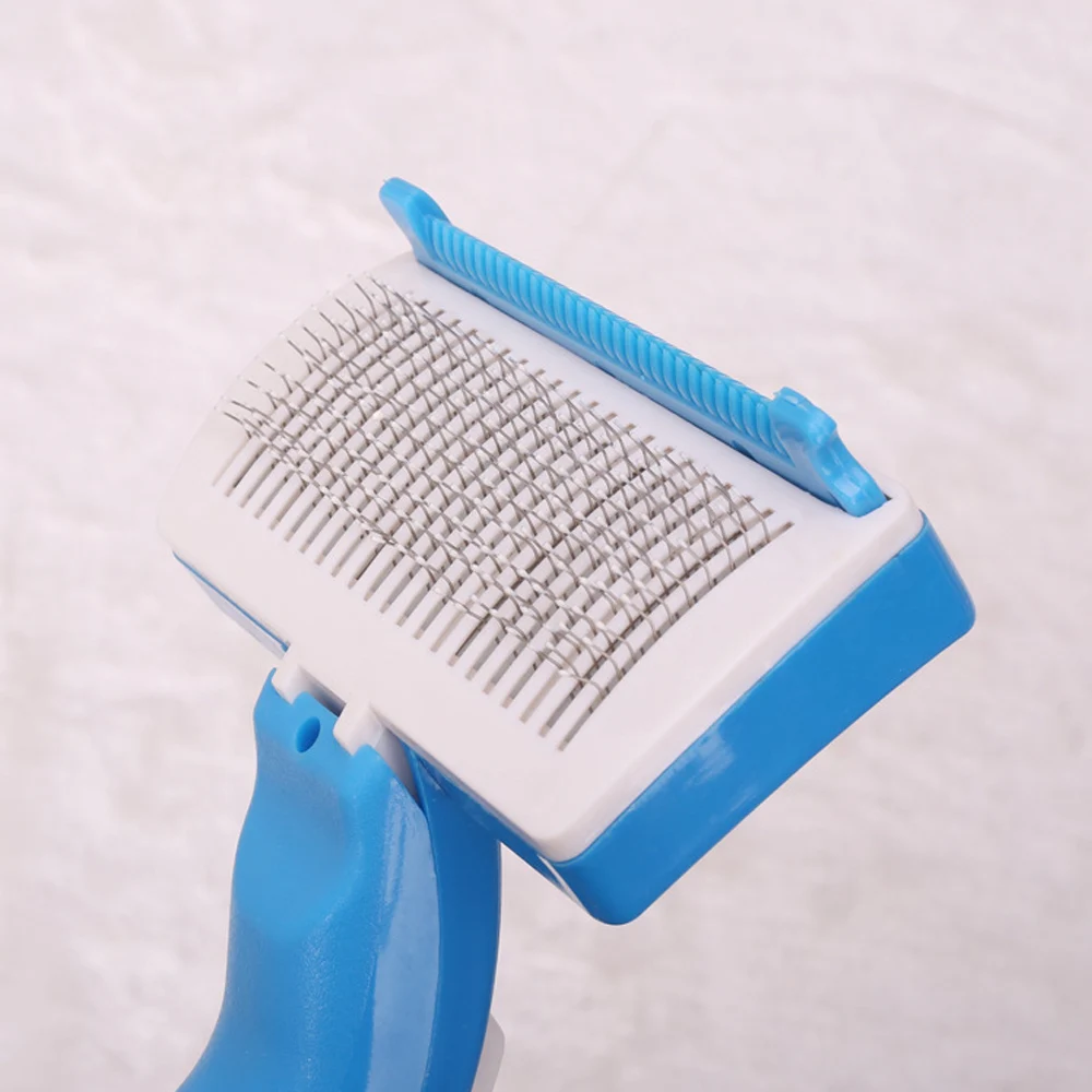 Практические pet гребень Кисточки Пластик ручка чистке выпадающих волос