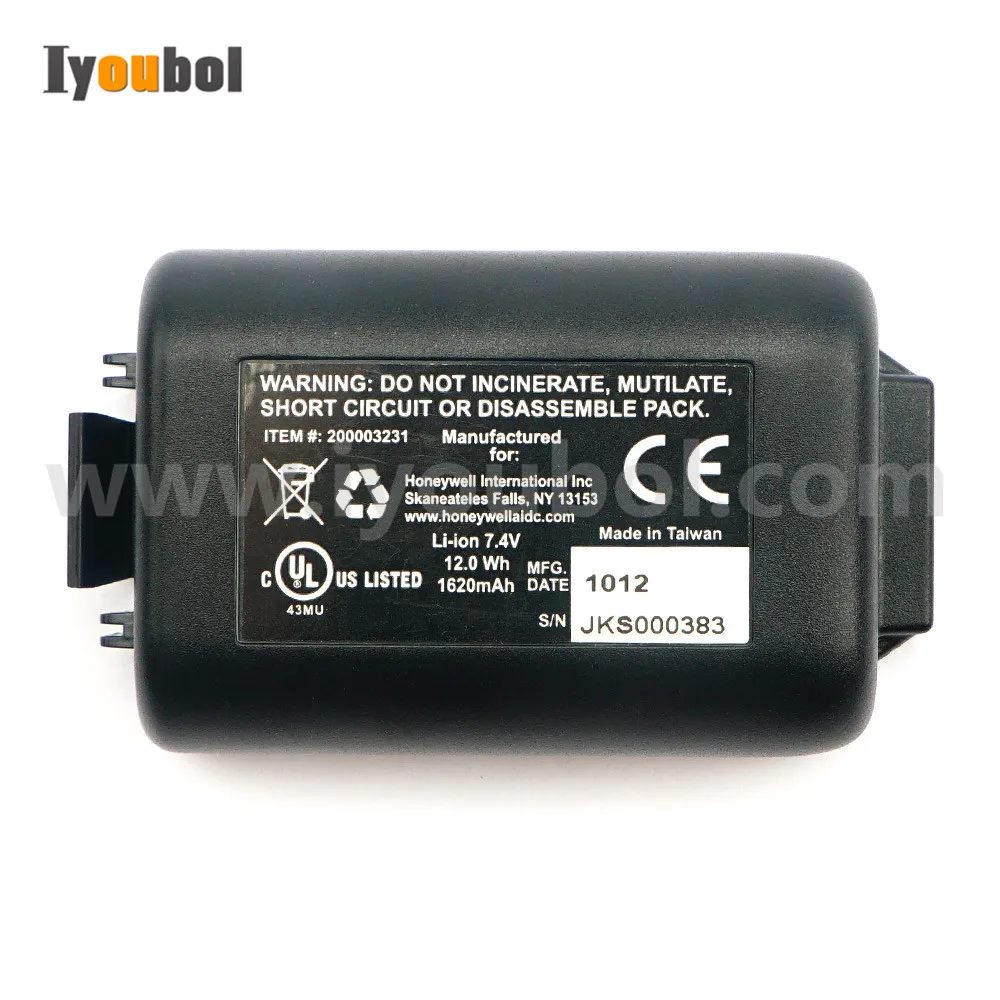 Аккумулятор (200003231/1620 mAh) для терминал Honeywell Dolphin 9700 | Компьютеры и офис