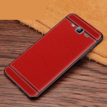 Чехол Smile для samsung galaxy J7 NEO, мягкий черный силиконовый чехол для samsung galaxy J7 NEO J7 CORE J7 NXT, SM-J701 чехол, кожаный - Цвет: Красный