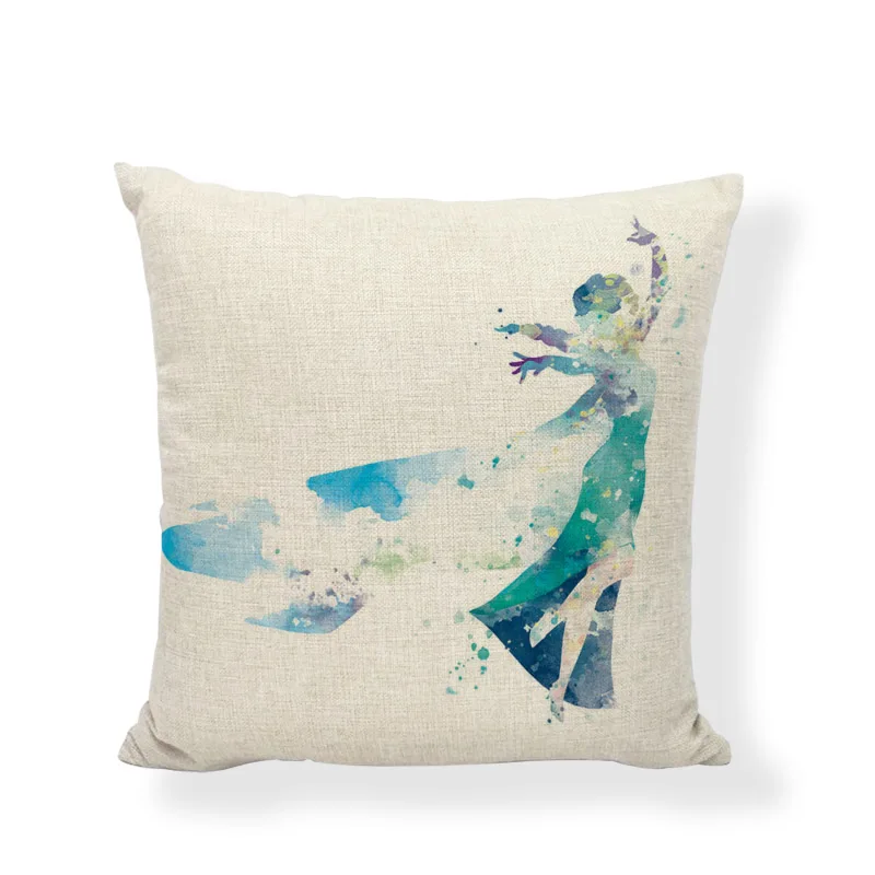 Милый мультяшный узор подушка набор принцесса принц маленький Огненный Дракон