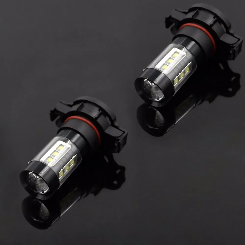 2x6000 K Автомобильные противотуманные фары освещение 50W высокой мощности PSX24W 2504