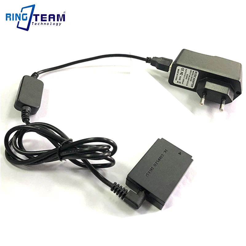 ACK-E12 5 V-8 V Зарядное устройство USB кабель+ DR-E12 DC муфта LP-E12 муляж батареи+ адаптер для камеры Canon EOS M M2 M10 M50 M100