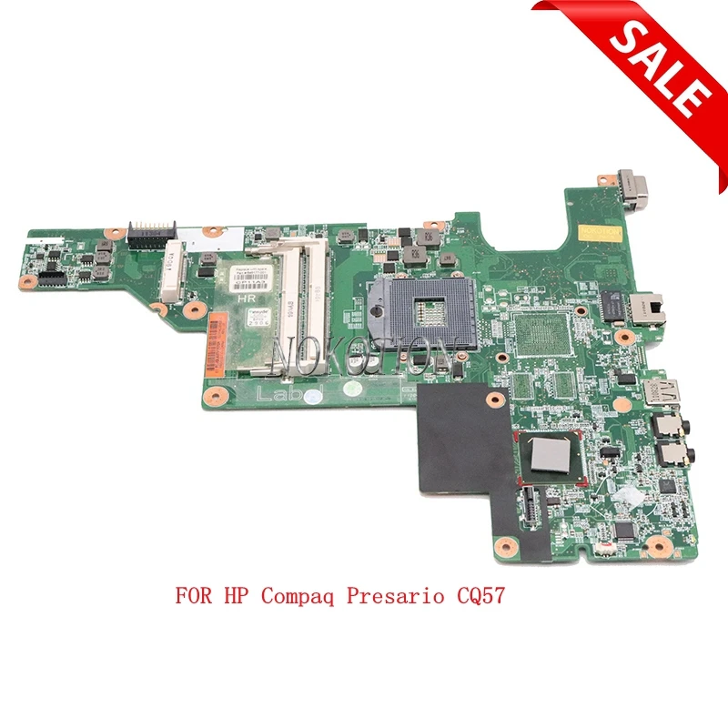 NOKOTION 646177 001 для HP Compaq Presario CQ57 CQ43 Материнская плата ноутбука HM65|laptop motherboard|motherboard