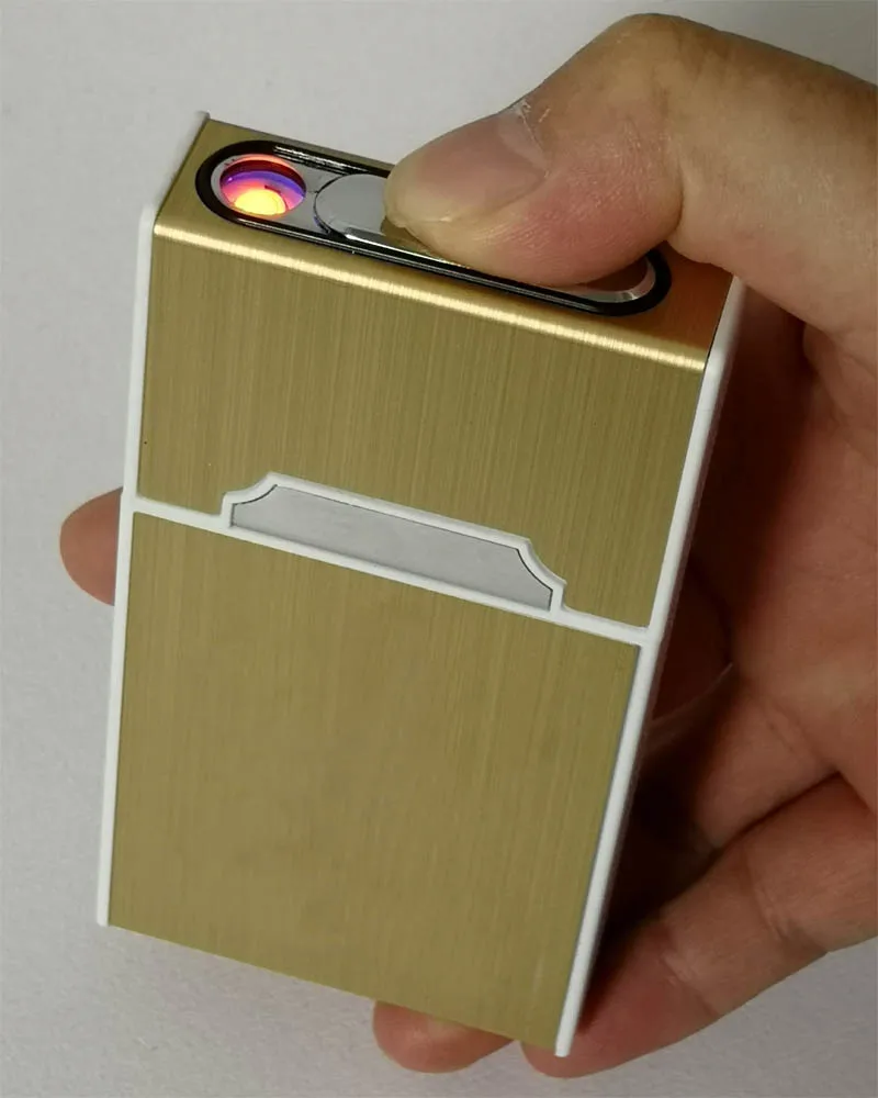 Чехол для прикуривателя USB для 20 сигарет длиной 100 мм и диаметром 5 мм