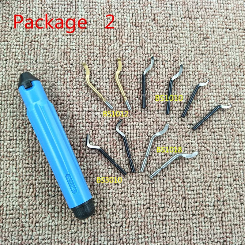 NB1100 NB8100 Plastic Burr Handle with BS1010 Blades Knife Set Hand Deburring Tool Edge Cutter Trimming Scraper | Инструменты