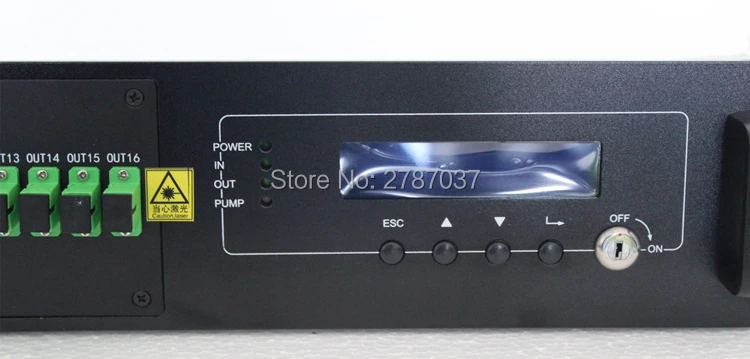 1550nm CATV волоконный усилитель EDFA с лучшей ценой 16* 20dbm