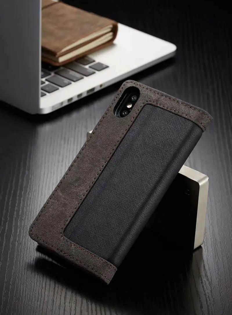 Холщовый флип-чехол для coque iphone 11 pro xr x xs max 6 s 7 8 plus 5 s e Funda Etui защитный чехол для телефона аксессуары сумка
