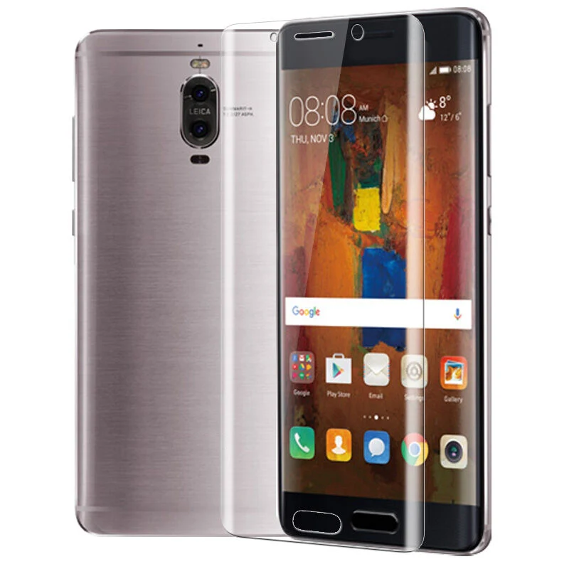 Полное покрытие изогнутое закаленное стекло для huawei mate 9 Pro Защитная пленка для экрана для huawei mate 9 стекло