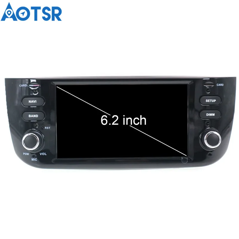 Android 9,0 4+ 32 ГБ автомобиля радио мультимедиа DVD плеер для Fiat Punto 2009- Linea 2012- gps географические карты навигации Стерео Авторадио