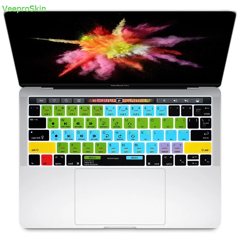 Для Mac New Pro 13 &quot15&quot сенсорная панель A1706 A1707 2/Kontrol S4 горячие клавиши ярлыки США