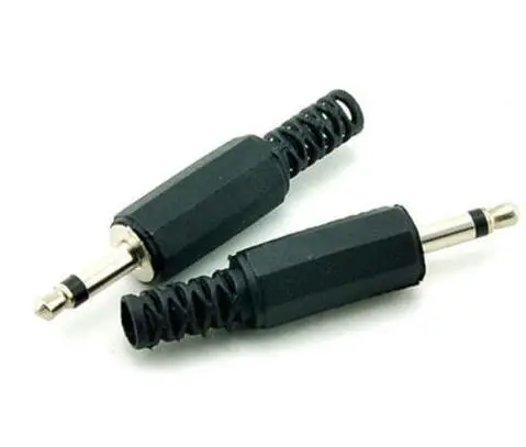 

10PCS 3.5mm Audio Male Soldering Repair Mono Earphones Jack Plug Connector