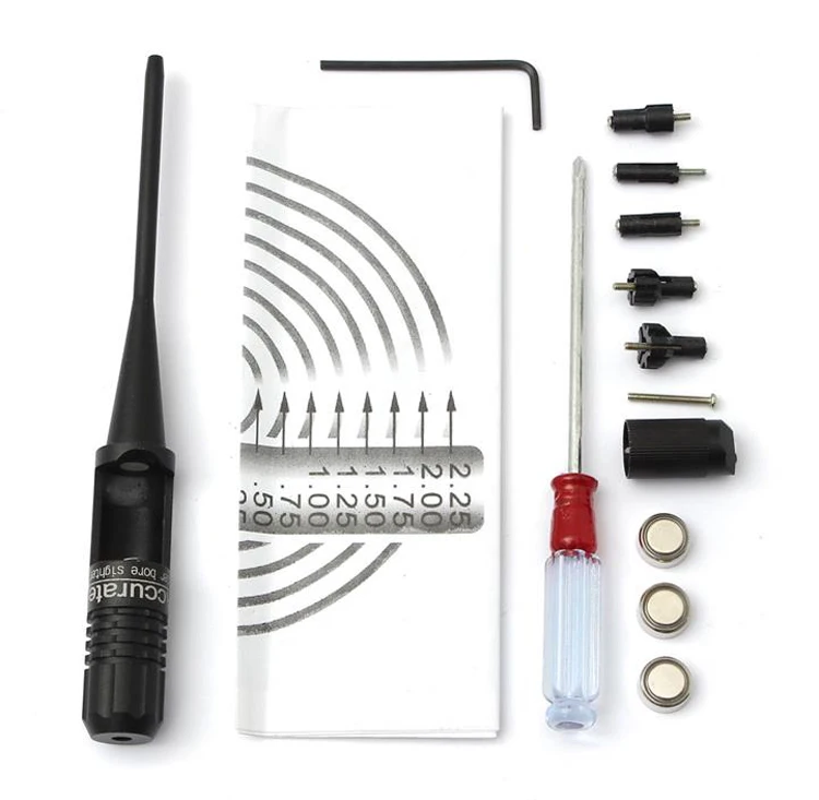 Лазерный коллиматор с красной/зеленой точкой профессиональный пятью калибрами 0