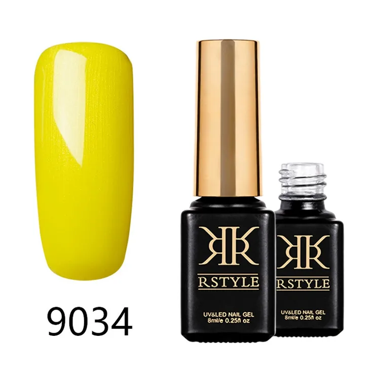 RSTYLE лак для ногтей Soak Off Гель-лак для ногтей 8 мл 9062-9031 УФ-гель лак для ногтей Nail Art гель-лак Semi стойкий лак - Цвет: SC9034
