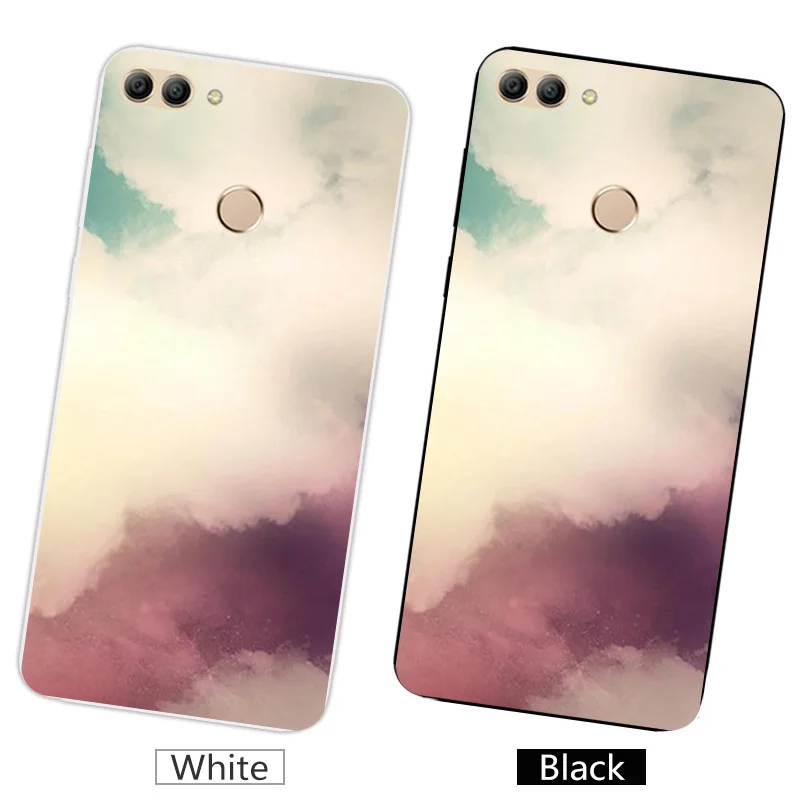 Для Huawei Y9 2018 матовый черный чехол 5 93 дюйма для Enjoy 8 Plus силиконовый мягкий FLA AL00 AL10