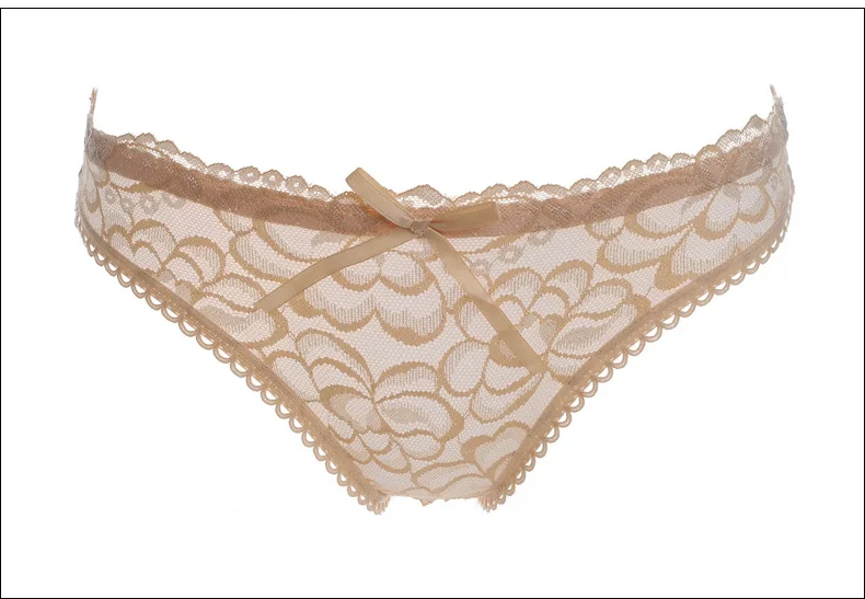 Лидер продаж женские сексуальные Симпатичные прозрачные кружевные трусики