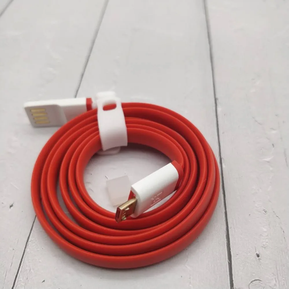 Оригинальный кабель для зарядного устройства cabel ONEPLUS One 100 см красное хранилище