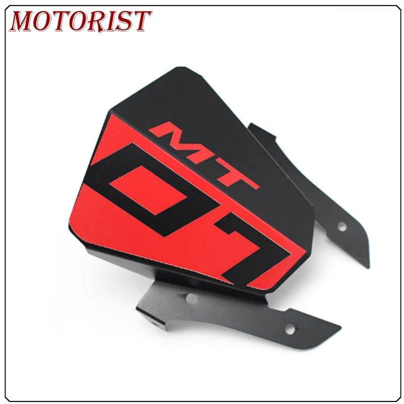 Мотоцикл Алюминиевый лобовое стекло для Yamaha MT07 MT-07 2013 Красный Серый Золотой белый цвета ветровое стекло