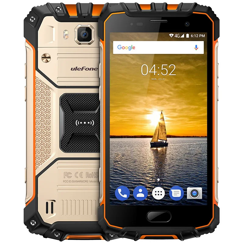 Ulefone Armor 2 4G Смартфон Android 7 0 5 дюймов Helio P25 Восьмиядерный 6 ГГц Гб 64 IP68