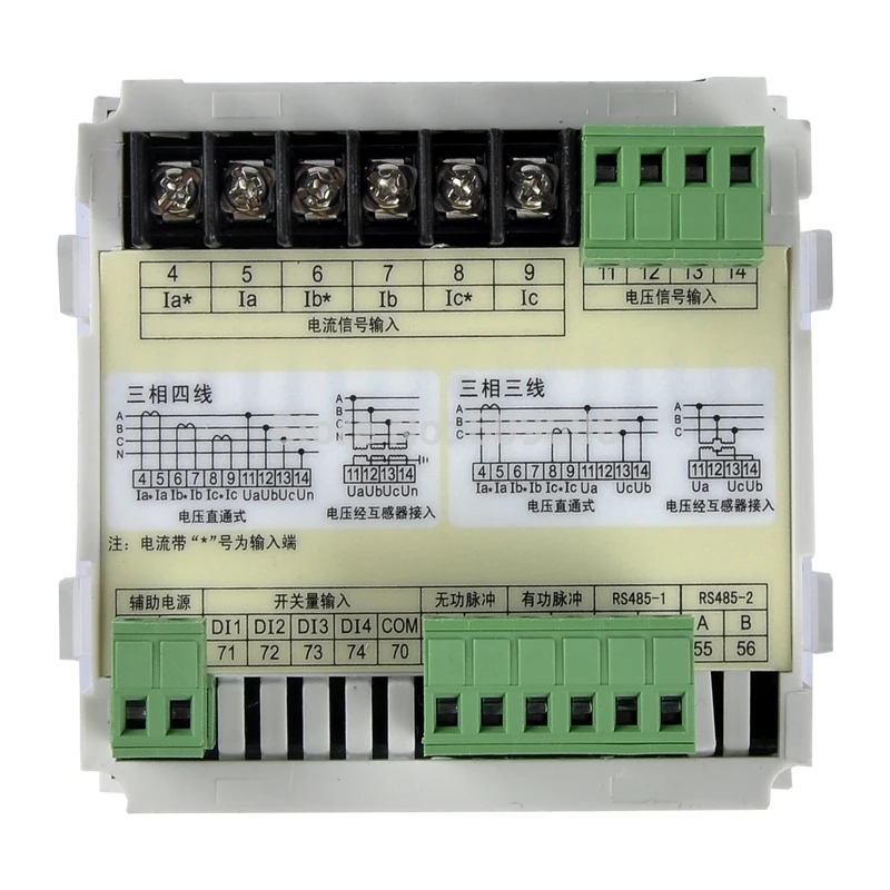 Digital Three-phase LCD Multifunction Power Meter Network Instrument | Обустройство дома