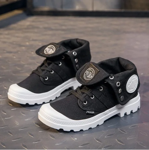 Кеды женские высокие повседневные холщовые кроссовки на шнуровке плоская