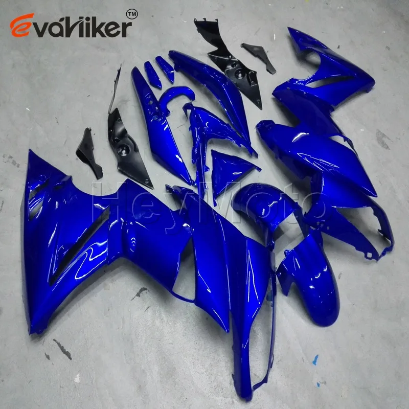 Обтекатель мотоцикла для 650R ER6F 2009 2010 2011 Синий ER 6F 09 10 11 комплект пластиковых