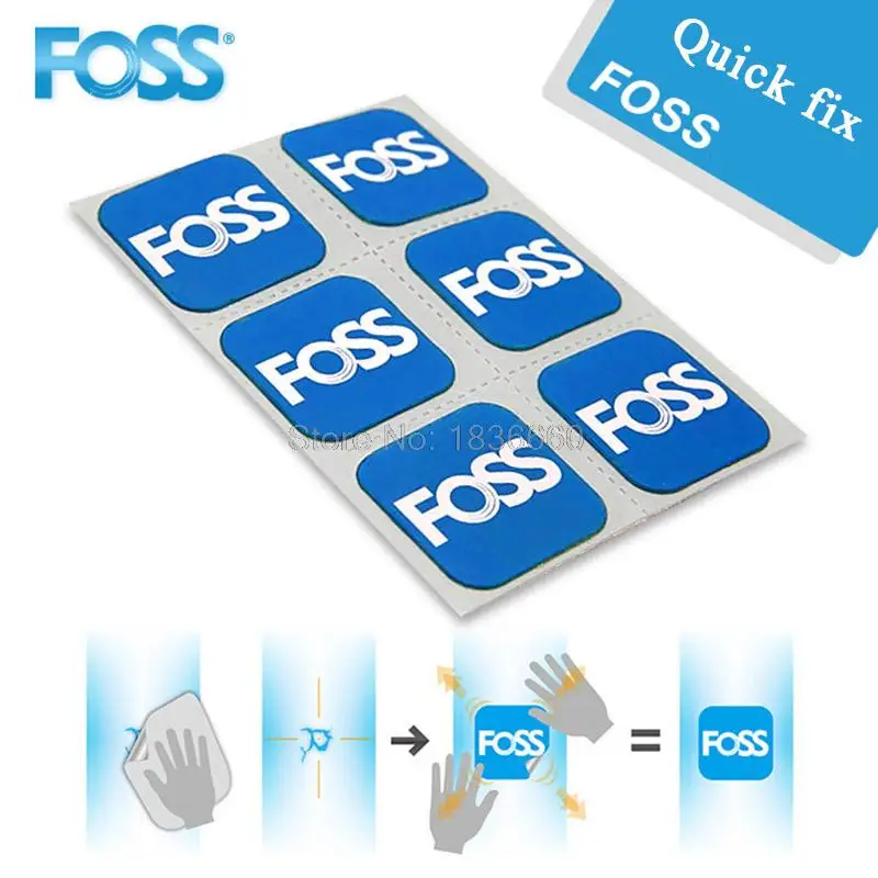 Нашивки Foss для велосипедных шин запасные внутренние трубки ремонта специальный