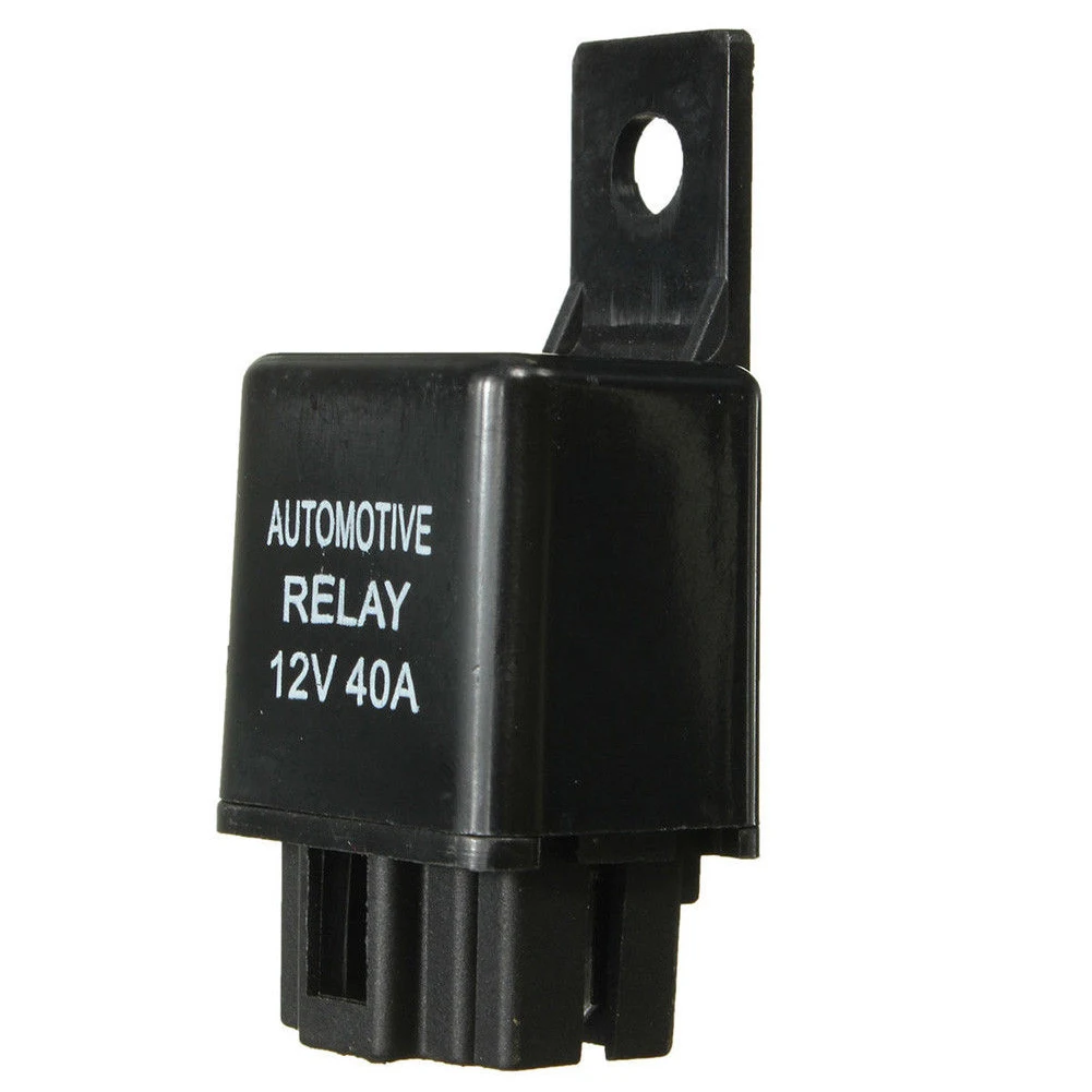 Фирменная Новинка Blk Пластик DC 12 V 40A автомобиль 4 Pin SPST Автомобильная сигнализация