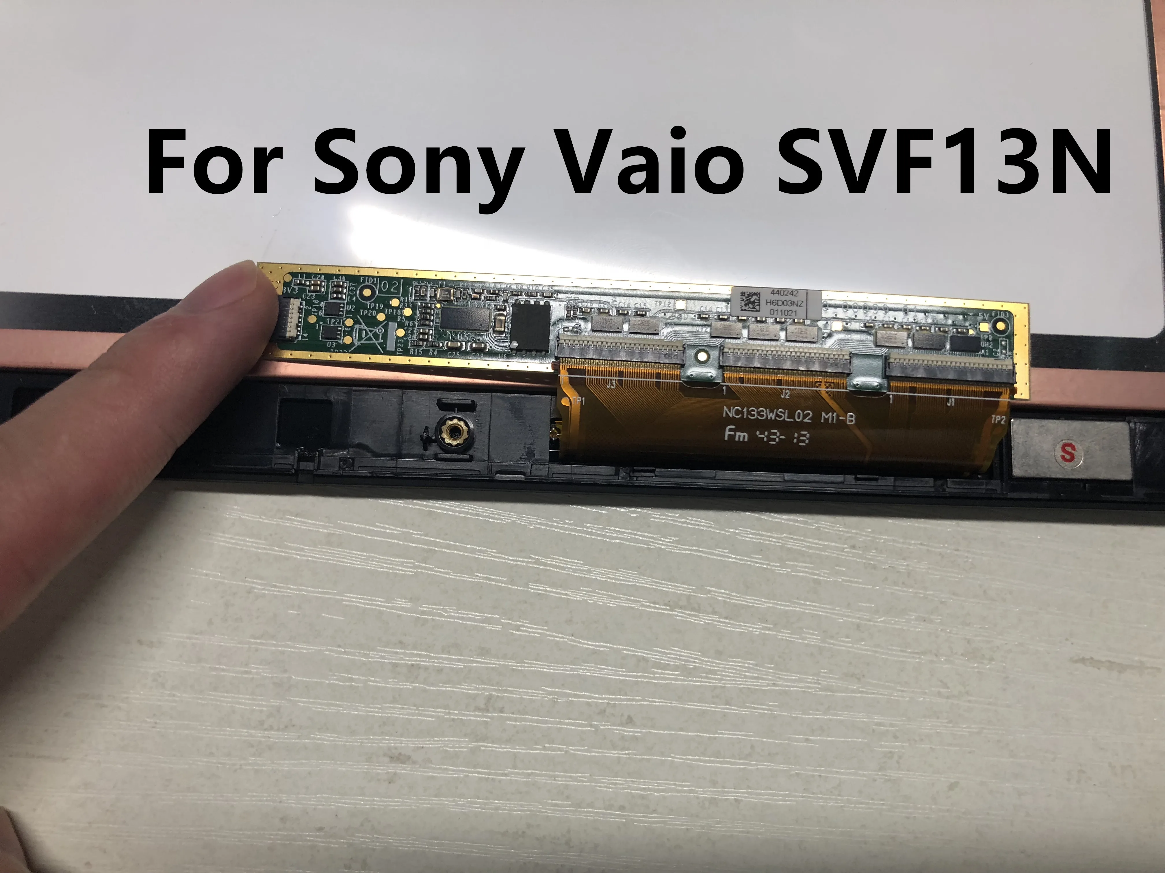 13," Full HD для sony Vaio SVF13N SVF13N1C5E SVF13N13CXB SVF13N18SCB флип сенсорный ЖК-экран nc133wsl02 Дисплей Матрица