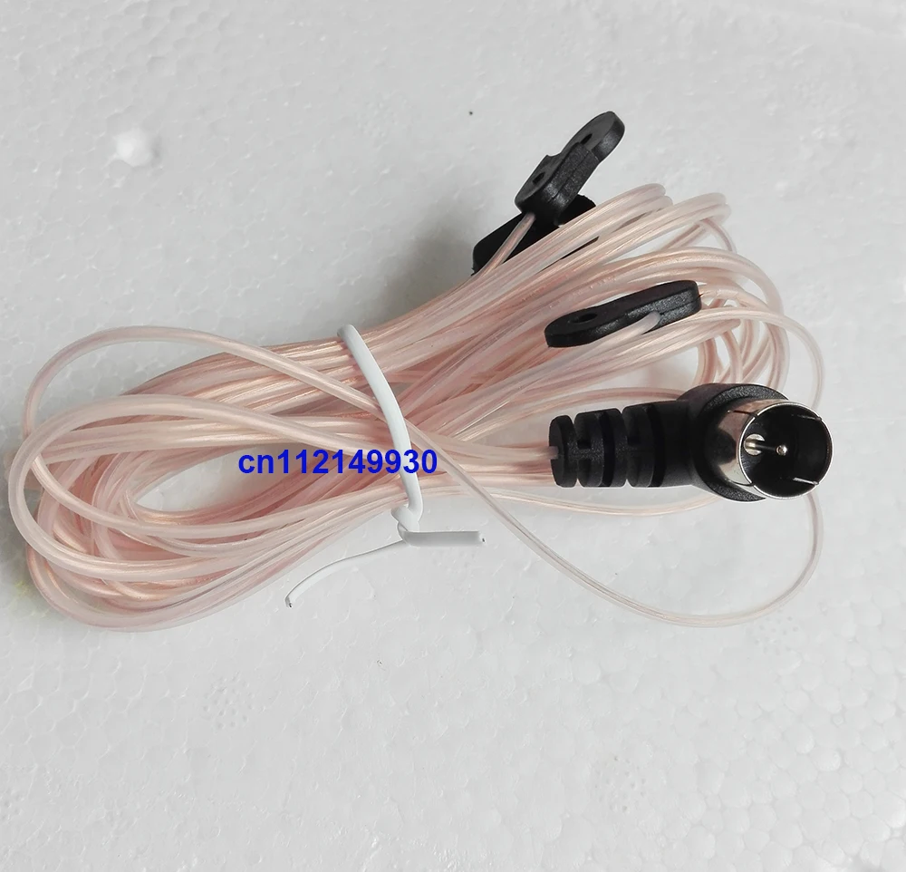 10 шт. FM 75 UNBAL Dipole комнатная Т-антенна HD Антенна штекер F разъем Ом Y тюнер для