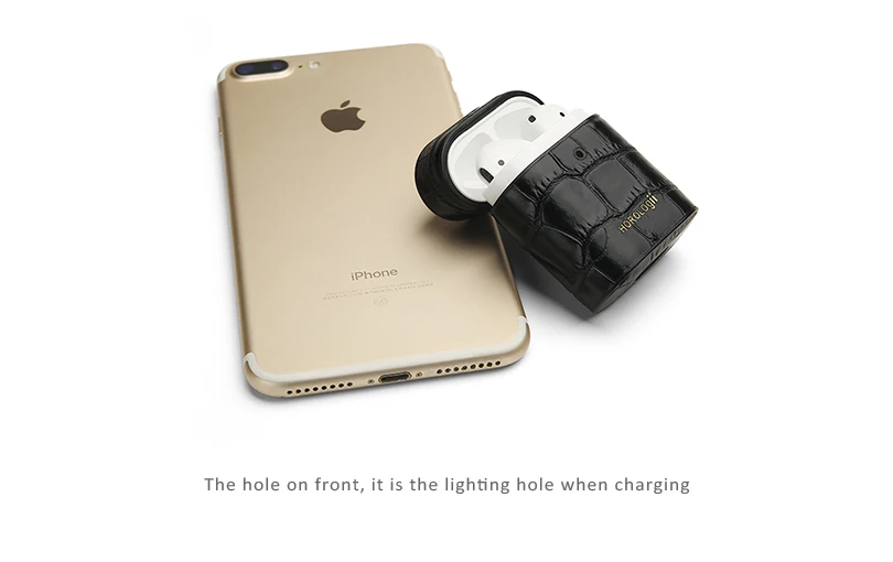 Horologii пользовательское имя Бесплатный подарочный набор чехол для iPhone X 11 Pro Max чехол для airpods крокодиловый узор кожа Прямая поставка