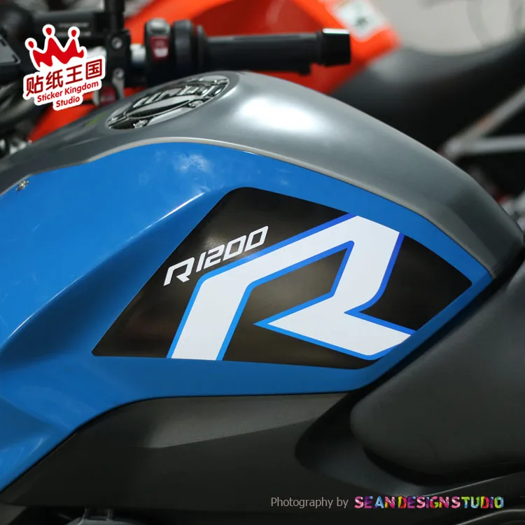 

Для BMW Motorrad R1200R 2015-2017 kit tank pads переводная картинка наклейка для мотоциклов Waterproof M 24