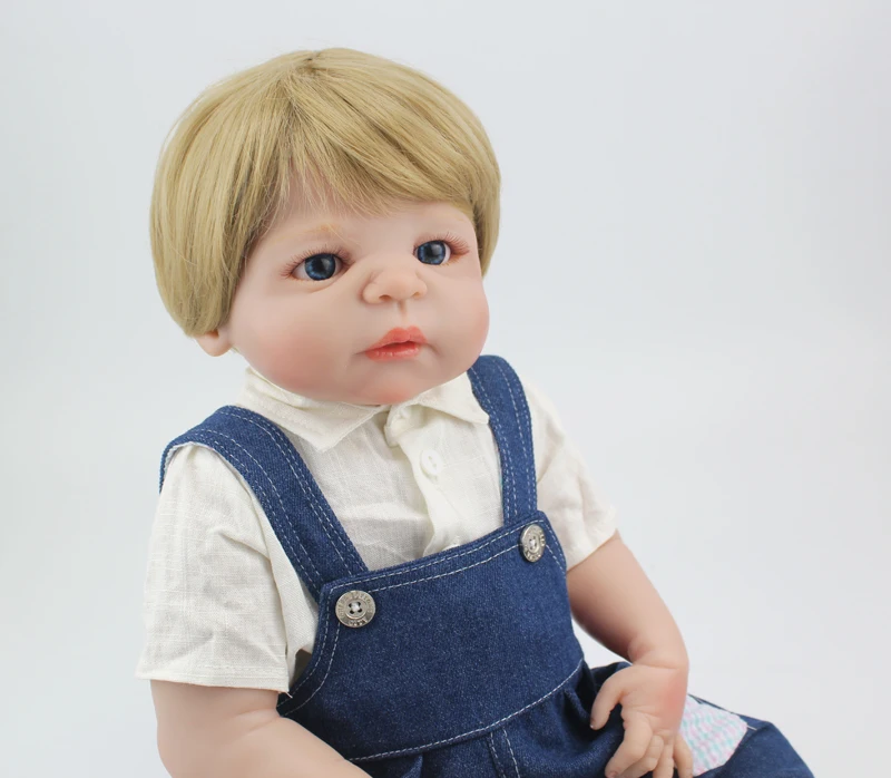 Кукла-реборн BZDOLL Реалистичная силиконовая кукла для новорожденных размер 22