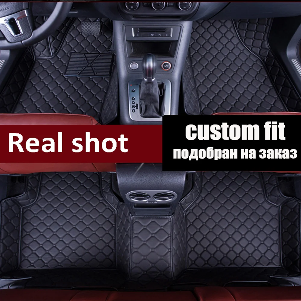Car floor mats for Honda Accord Civic CRV HRV Vezel Crosstour Fit all weather heavy duty car styling liners | Автомобили и