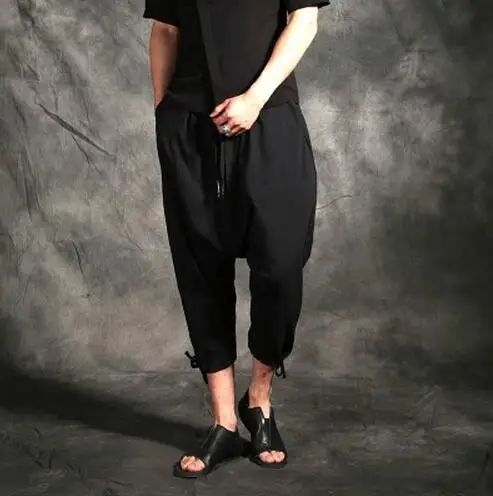 2017 летняя новая мужская одежда мужские льняные дышащие трендовые Свободные