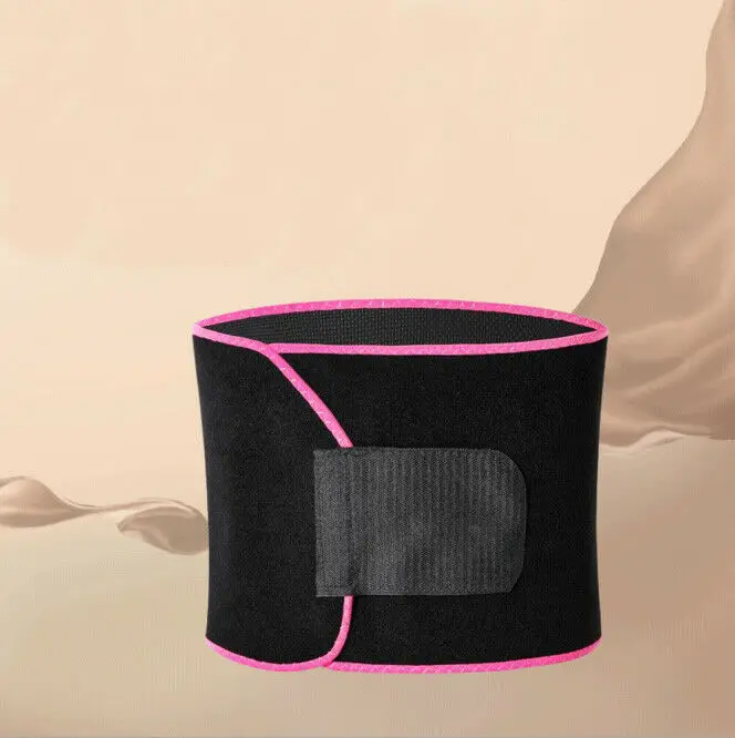 Men Women Waist Trimmer Belt Sweat Wrap Tummy Stomach For Weight Loss Fat Burner | Спорт и развлечения