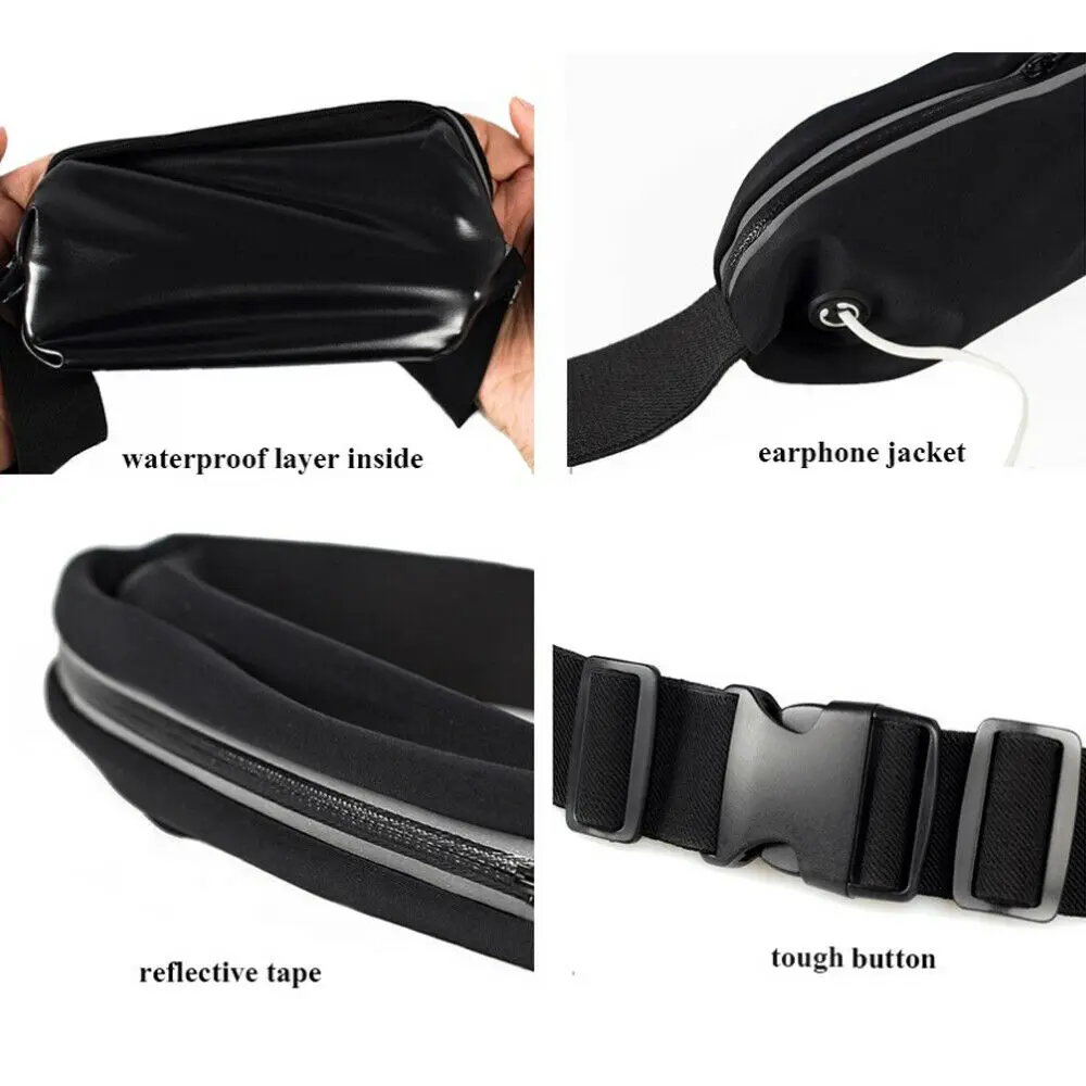 Новинка 2019 Хит водонепроницаемая Спортивная бегунка прозрачная сумка-пояс на