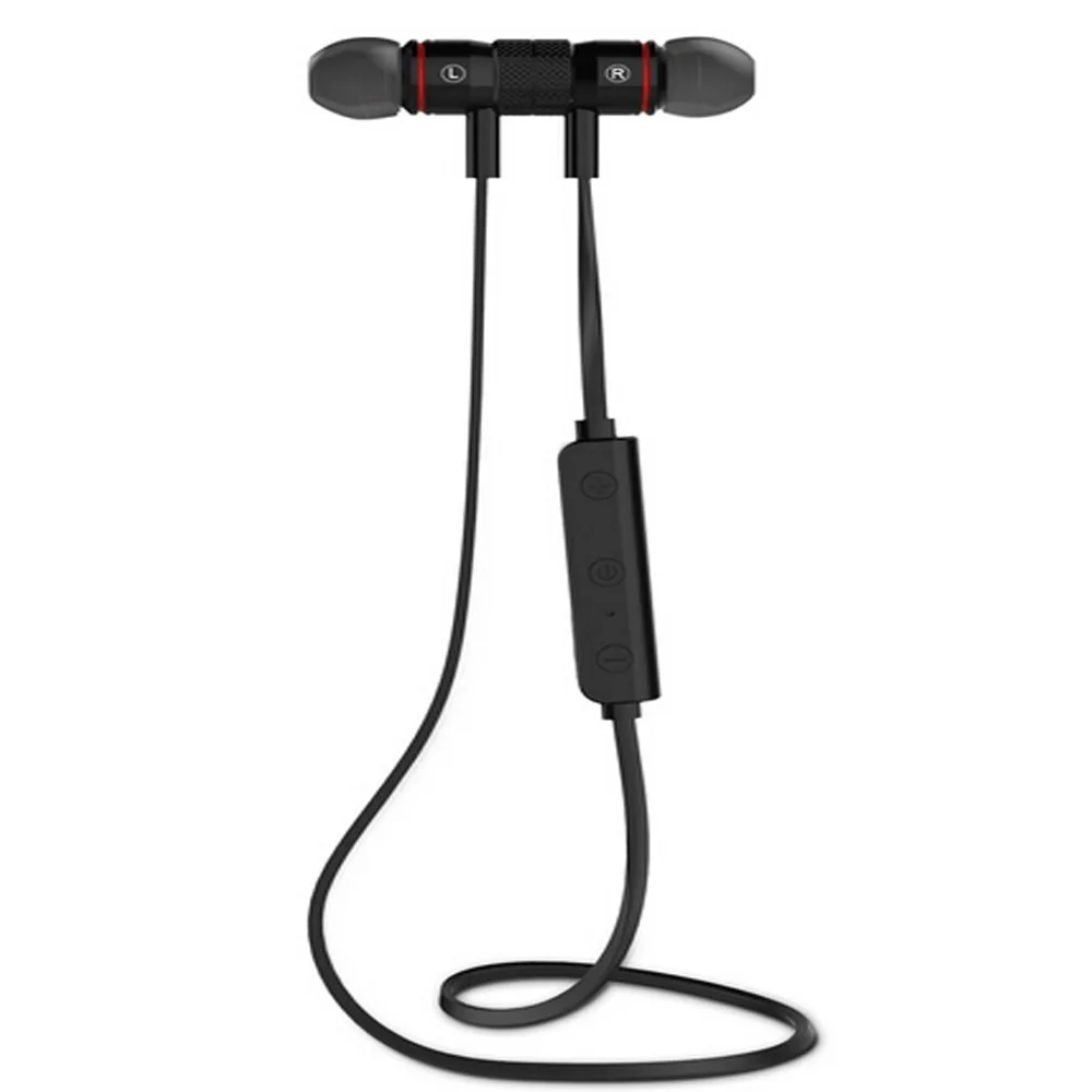 Bluetooth Наушники V4.1 Беспроводной Вкладыши Шумоподавление Магнит С Микрофоном
