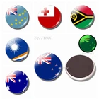 Флаг, сувенирные магниты на холодильник, светящиеся, Океания, Новая Зеландия, Австралия, Вануату, Тувалу, Маршалловы Острова, Тонга